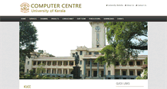 Desktop Screenshot of kucc.keralauniversity.ac.in